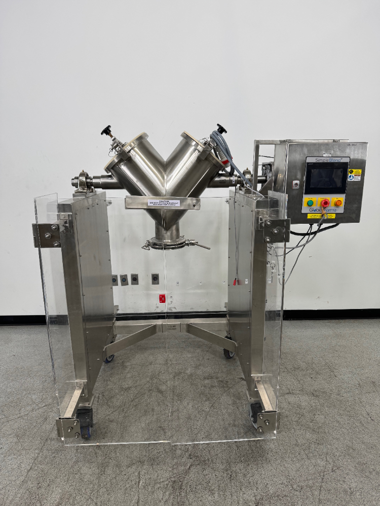 Image of GlobePharma SimpleBlend 1 cuft V-Blender